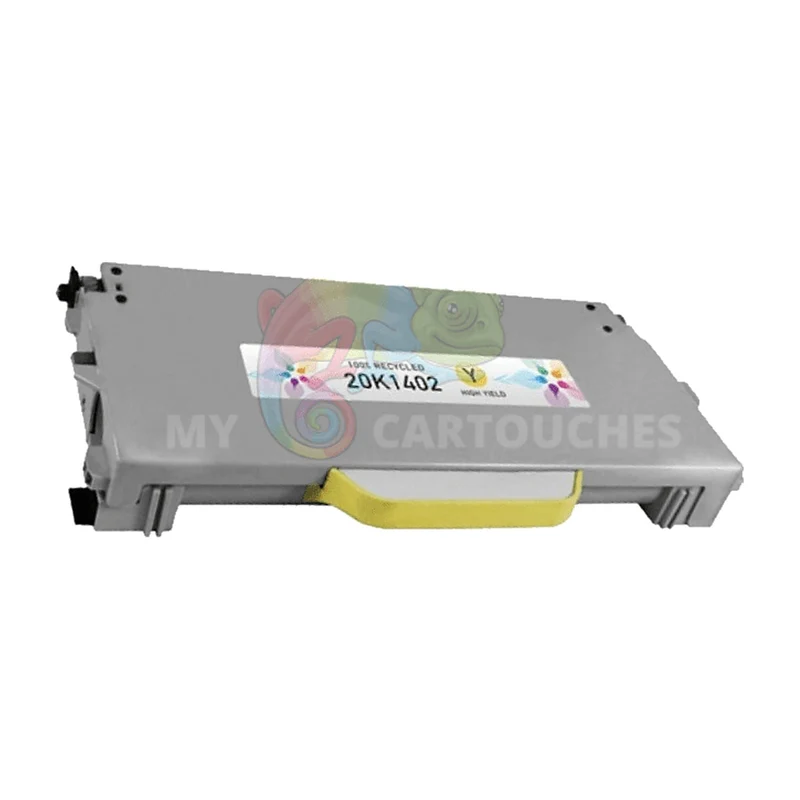 Toner laser compatible avec Lexmark C510 20K1402 Yellow