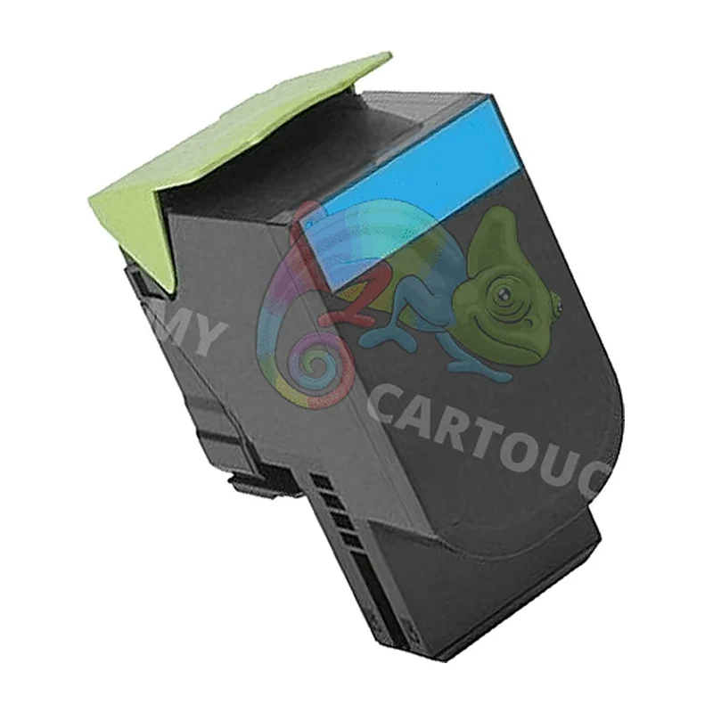 Toner laser compatible avec Lexmark CS417, référence 71B20C0 – Cyan