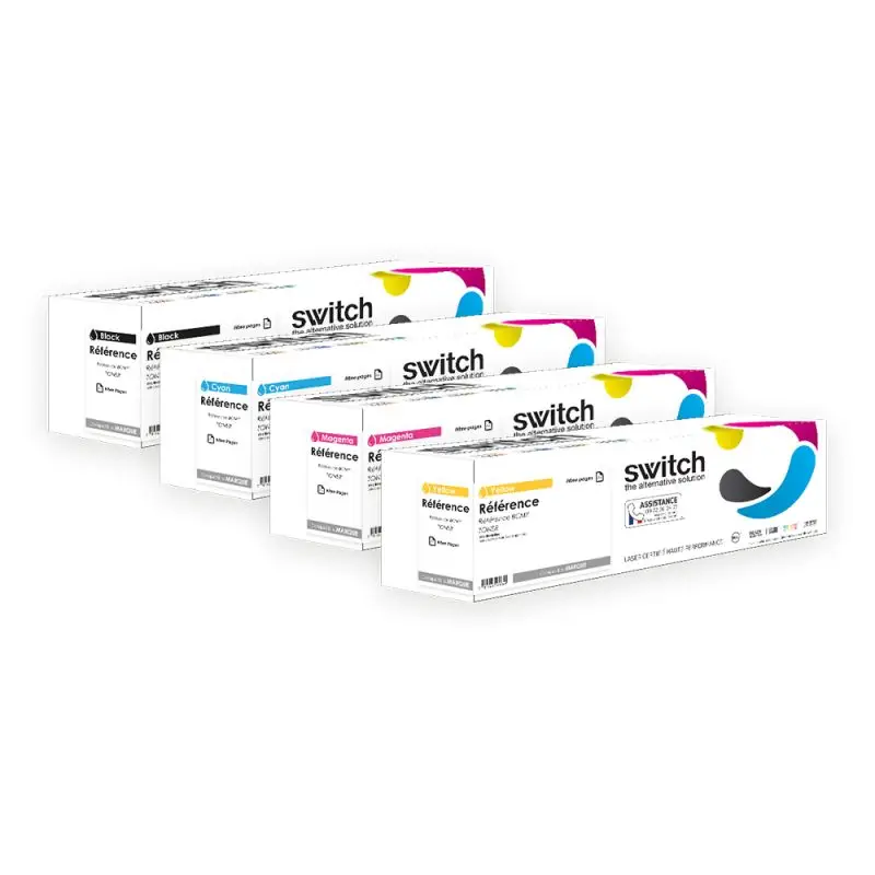 Epson 0614, 0672 Toner Noir compatible équivalent à C13S050614, C13S050672 · Switch