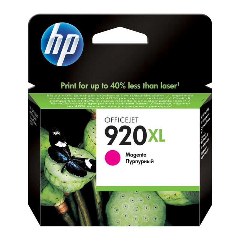 Cartouche d'encre couleur magenta d'origine HP 920XL - CD973AE