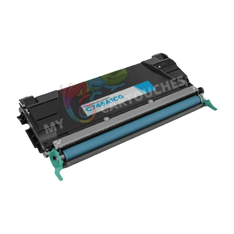 Toner Lexmark C746 Cyan C746AICG: C746 DN, C746 DTN