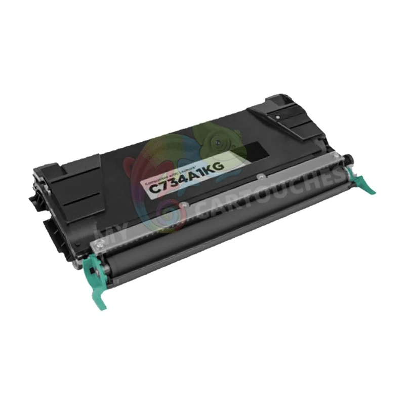 Toner Lexmark C734 Noir C734A1KG: C734 DN, C736 DN