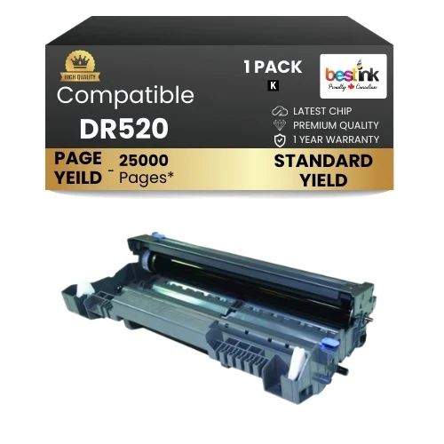 Compatible Brother DR520 Drum Unit (1 Pack)