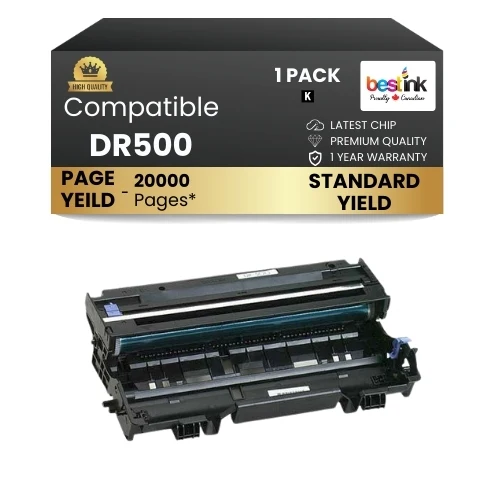 Compatible Brother DR500 Drum (1 Pack) Standard Yield