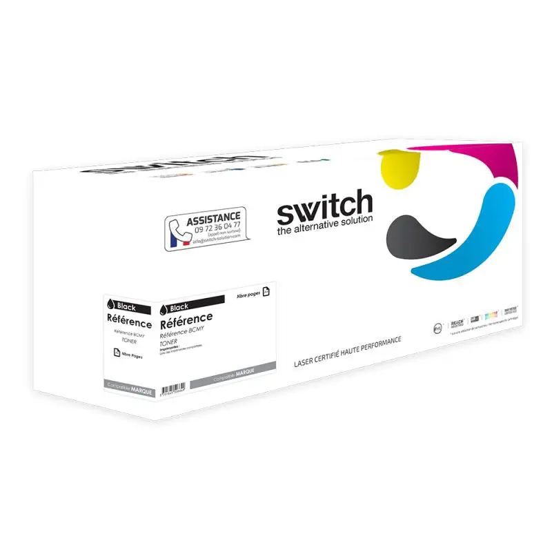 Dell 1130 Toner Noir compatible équivalent à 59310961 · Switch