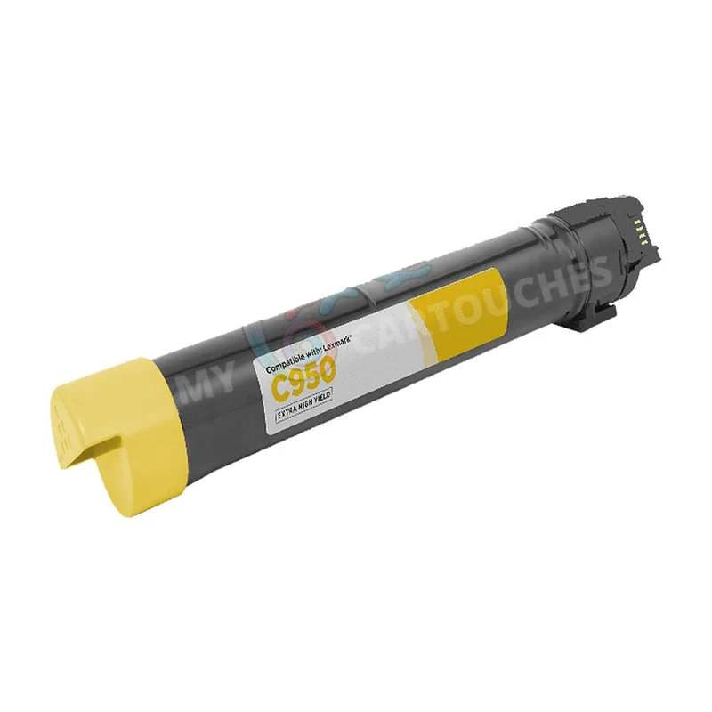 Toner Lexmark C950 Jaune C950X2YG: C 950 DE, C 950 DTE