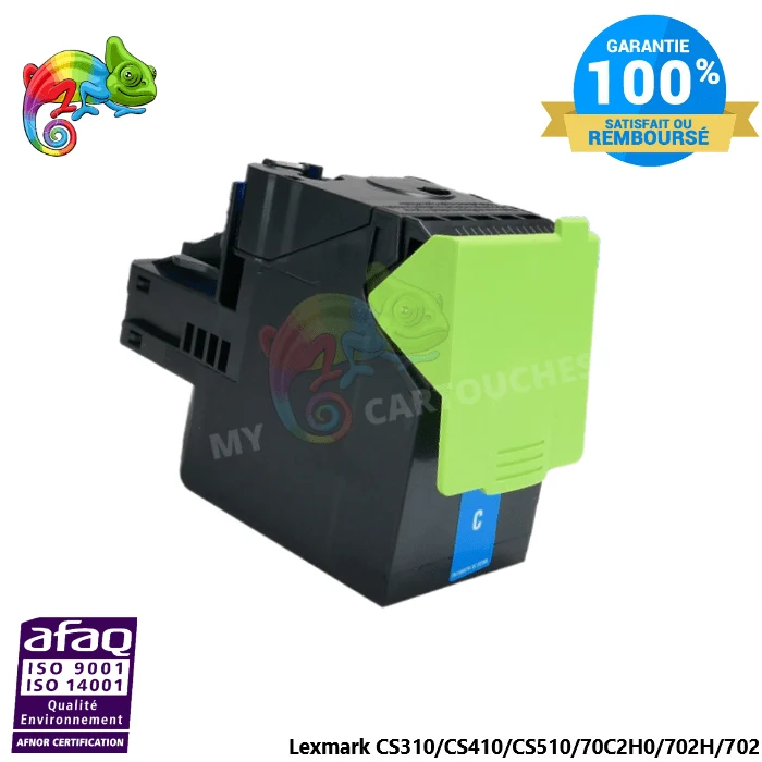Toner Lexmark CS310 Cyan : CS310dn, CS410dn, CS510de