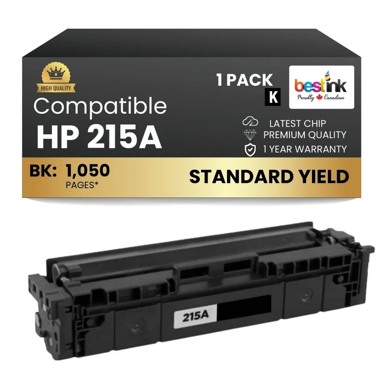 Compatible HP 215A W2310A Black Toner Cartridge Standard Yield- With Chip