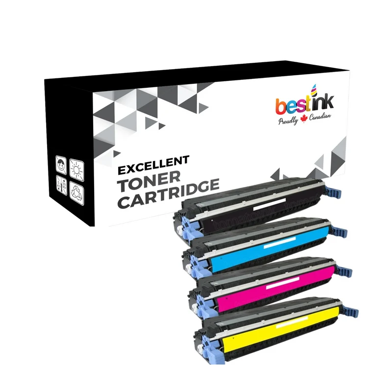 Compatible HP 645A Toner Cartridge Combo BK/C/M/Y
