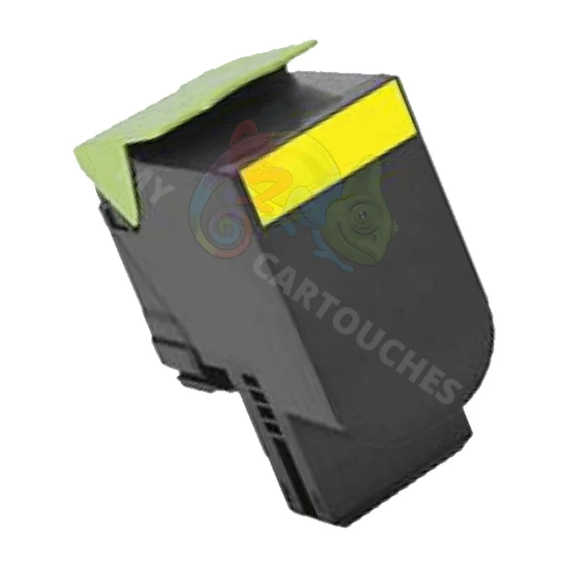 Toner laser compatible avec Lexmark CS417, référence 71B0H40 – Jaune