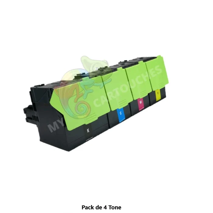 Pack 4 Toners Lexmark CS510 702X: CS310dn, CS410dn