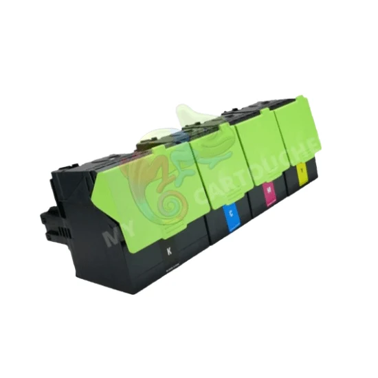 Pack 4 Toners Lexmark 802H: CX410 de, CX510 de