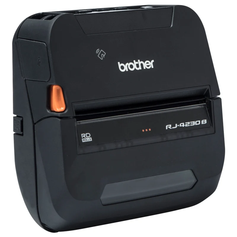 Imprimante mobile pour reçus et étiquettes + USB + Bluetooth Brother - RJ-4230B