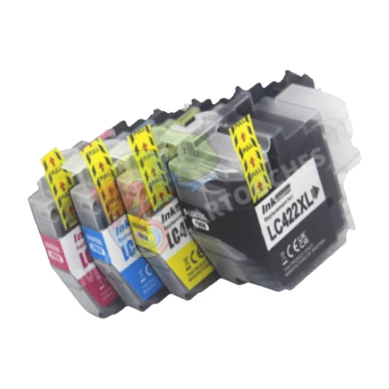 Pack 4 Cartouches Brother LC-422 XL Noir Cyan Magenta Jaune — MFC-J5340DW, MFC-J6540DW