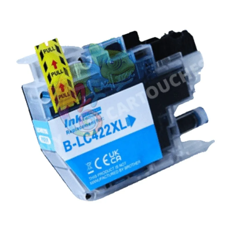 Cartouche Brother LC-422 XL Cyan : MFC-J5740DW, MFC-J6940DW
