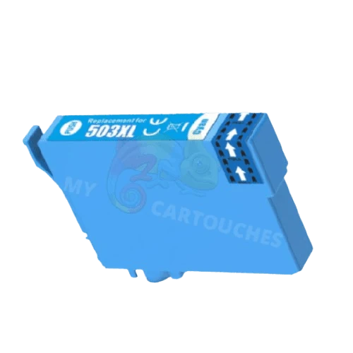 Cartouche Epson 503 XL Cyan Piments: XP-5200, WF-2960 DWF