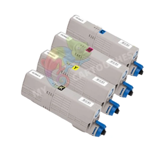 Pack 4 Toners OKI C532/C542/C563: C 532 DN, C 563 DN