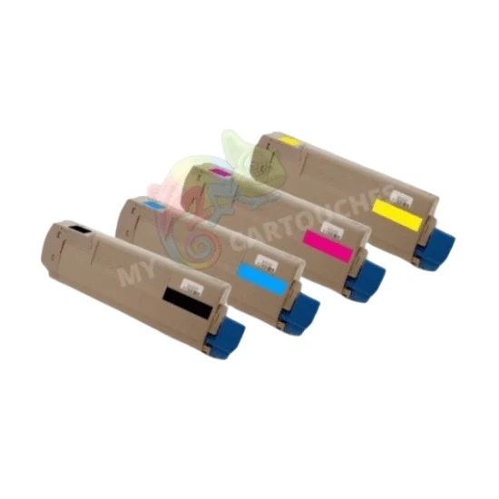 Pack 4 Toners OKI C 822: C 822 DN, C 822 CDTN, C 822 N