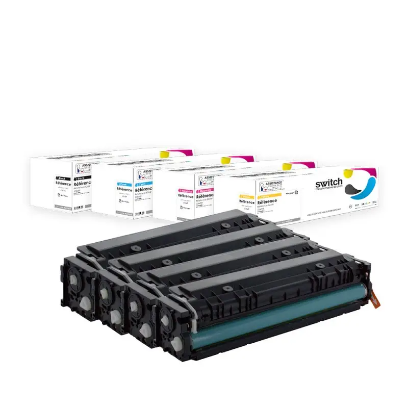 Canon 045H Toner Pack 4 Couleurs compatible · Switch