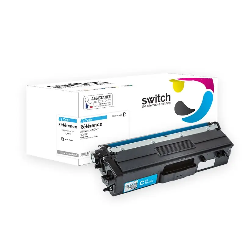 Brother TN-426 Toner Cyan compatible · Switch