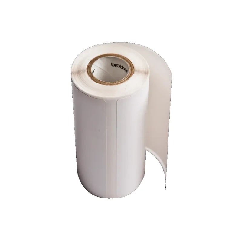 Rouleau d'étiquettes pré-découpées 76x44mm Brother pour imprimante d'étiquettes - RD-P09E1