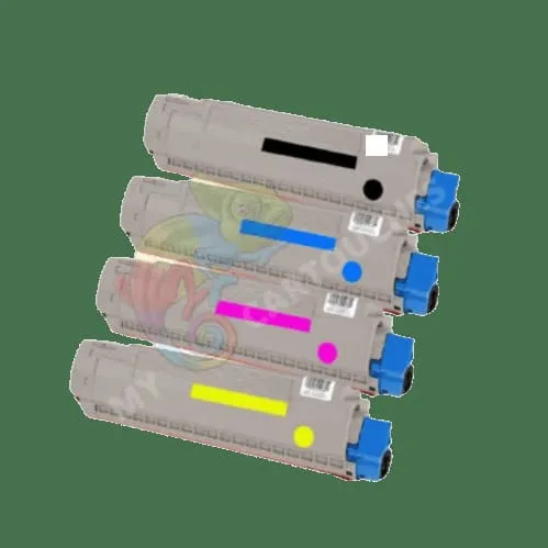 Pack 4 Toners OKI MC860 BCMY: MC 860 DN, MC 860 CDTN