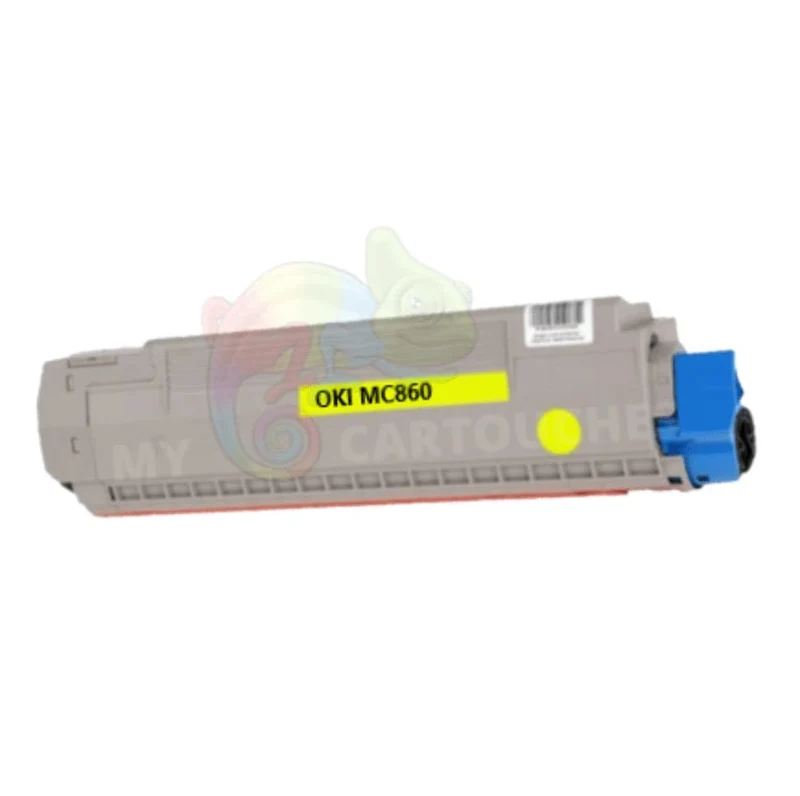 Toner OKI MC860 Jaune 44059209: MC 860 DN, MC 860 CDTN