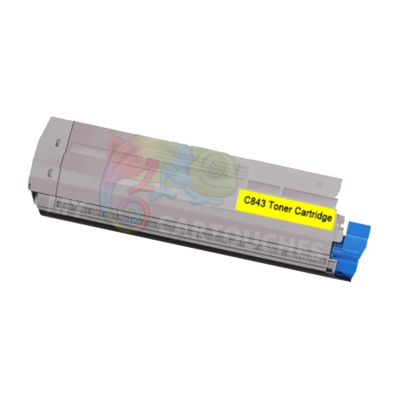 Toner OKI C823 46471101 Jaune: C823 DN, C833 DN, C843 DN