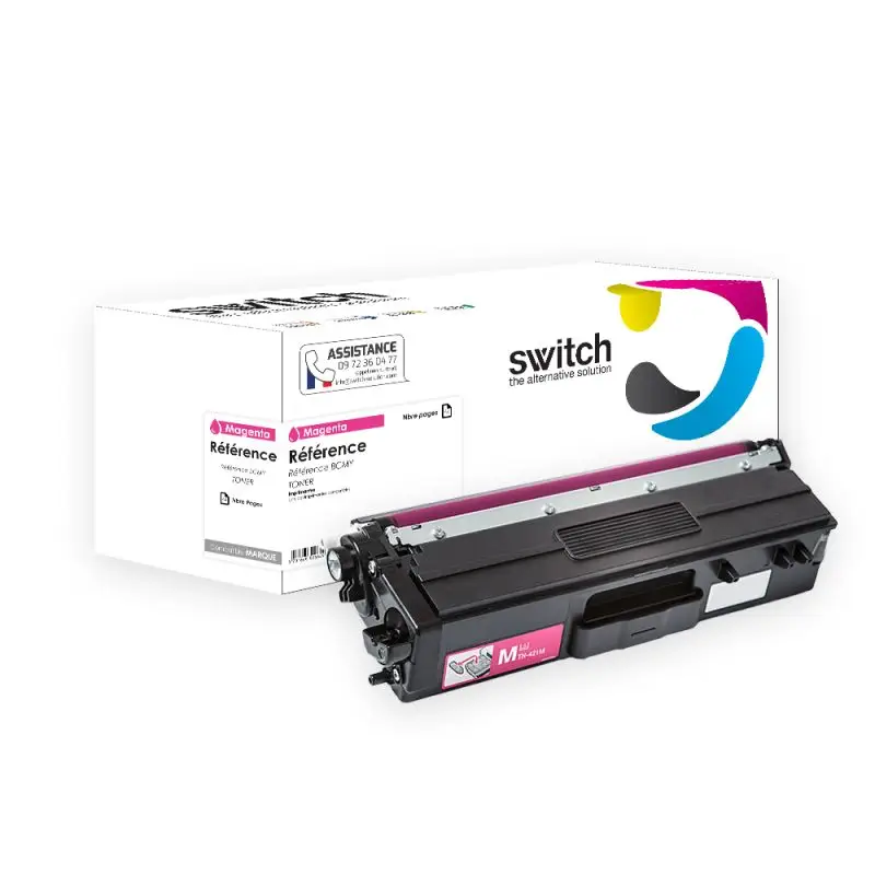 Brother TN-423 Toner Magenta compatible · Switch