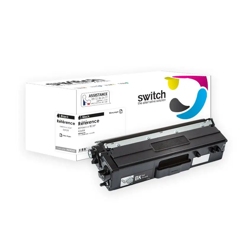 Brother TN-421 Toner Noir compatible · Switch