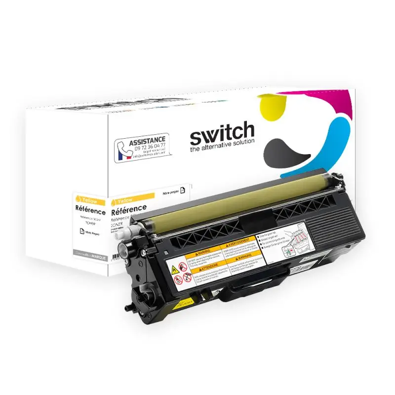 Brother TN-328 Toner Jaune compatible · Switch
