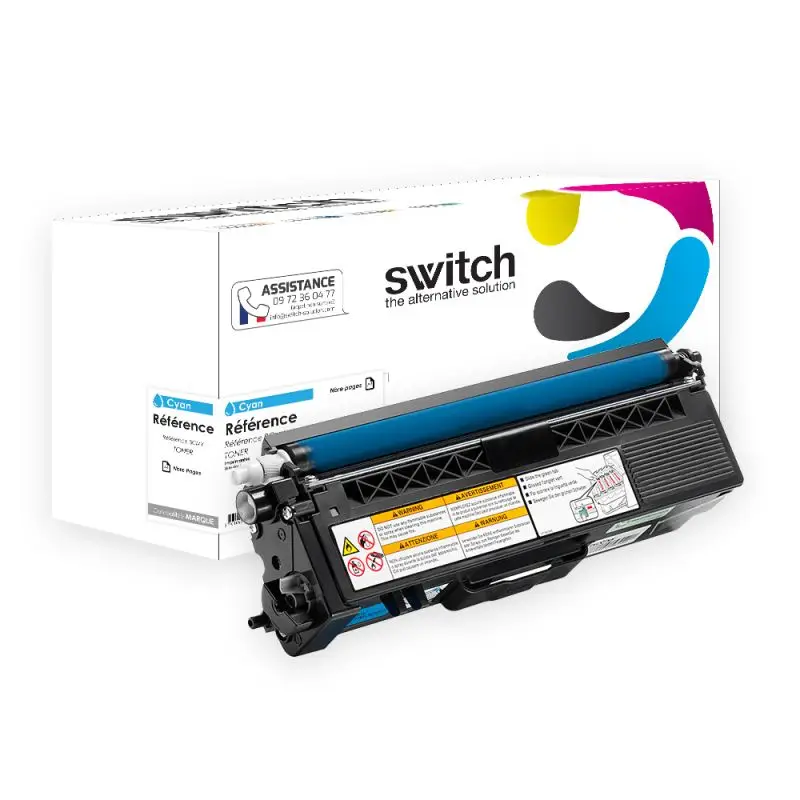 Brother TN-326 Toner Cyan compatible · Switch