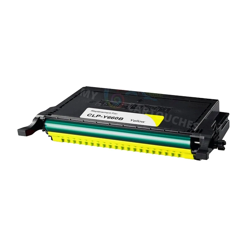 Toner Samsung CLP-Y660 Jaune: CLP-610ND, CLP-660N, CLX-6200ND