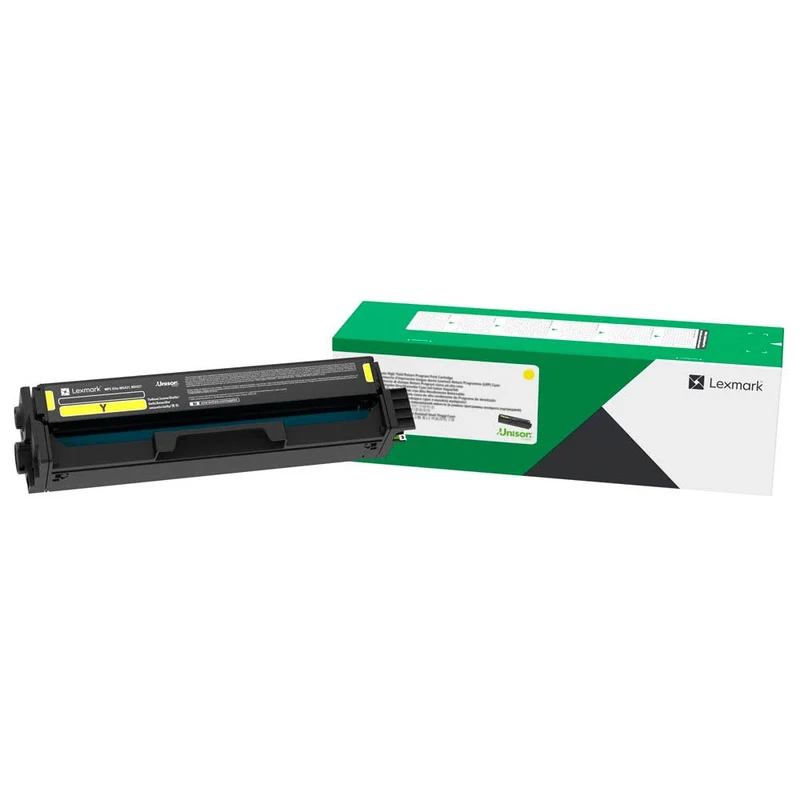 Cartouche de toner d'origine Lexmark Jaune - 20N20Y0