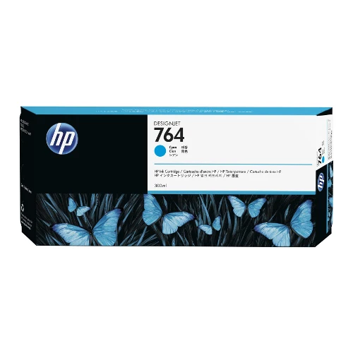 Cartouche d'encre d'origine HP 764 DesignJet cyan 300ml - C1Q13A