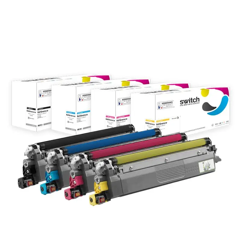 Brother TN248XL Toner Pack 4 Couleurs compatible · Switch