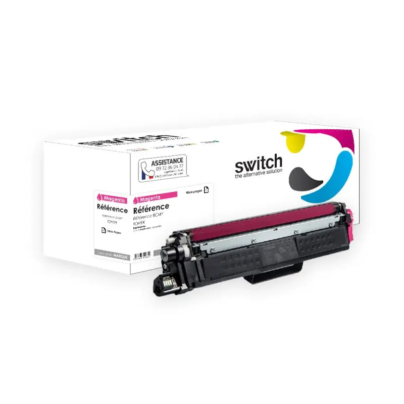Brother TN-243 Toner Magenta compatible · Switch