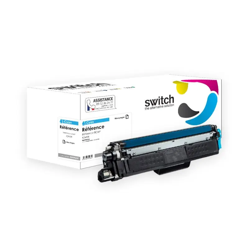 Brother TN-243 Toner Cyan compatible · Switch