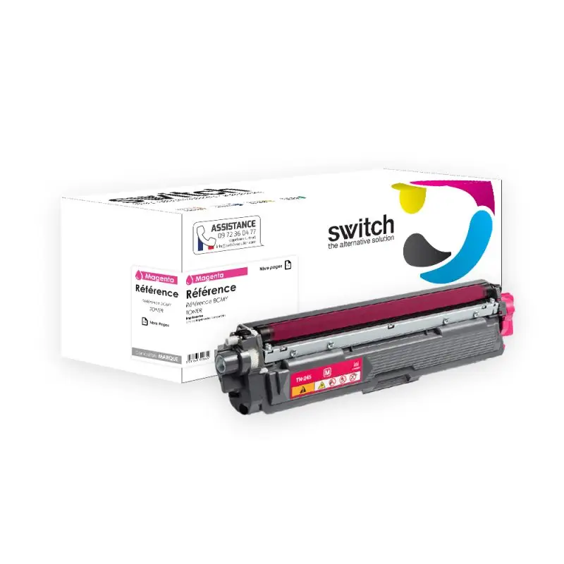 Brother TN-245 Toner Magenta compatible · Switch