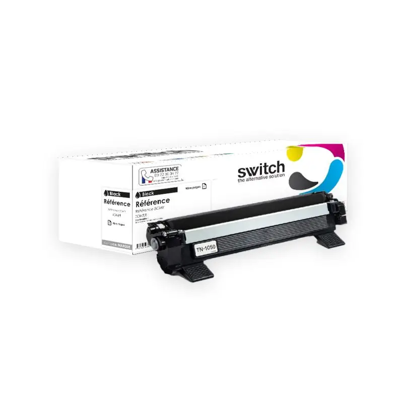 Brother TN-1050 Toner Noir compatible · Switch