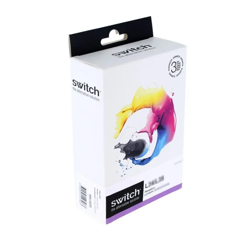 Lexmark 100XL Cartouche Pack 4 Couleurs compatible équivalent à 0014N1068 · Switch