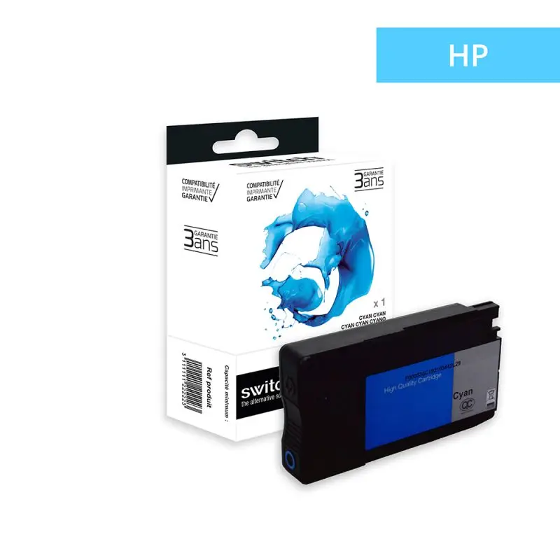 HP 933XL Cartouche Cyan compatible équivalent à CN054AE · Switch