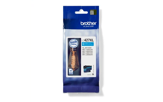 Cartouche d'encre d'origine Brother cyan - LC427XLC