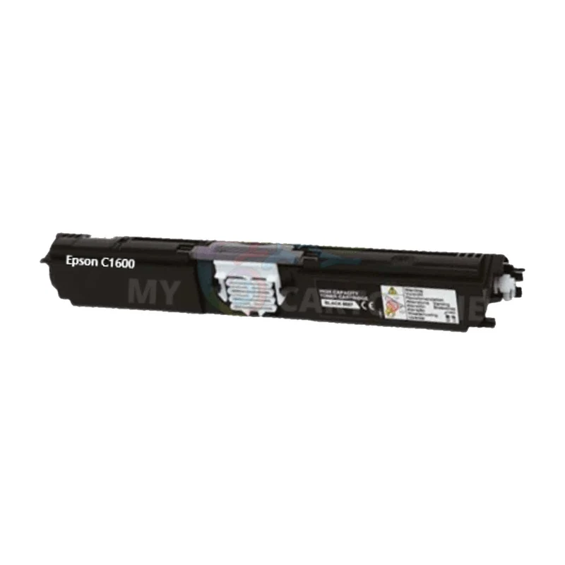 Toner Epson AcuLaser C1600 Noir C13S050557 : C 1600, CX 16