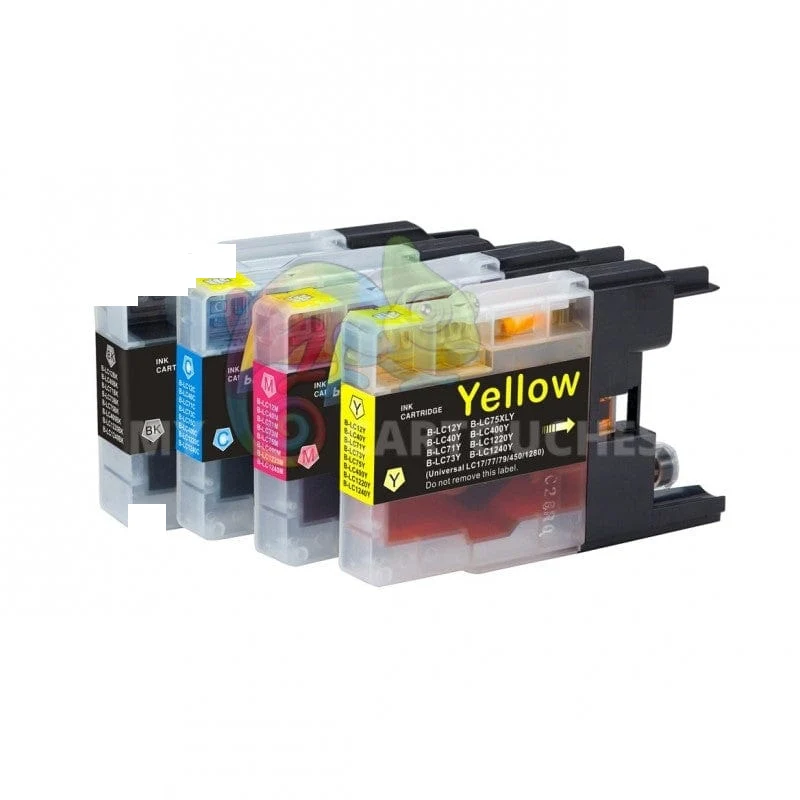 pack de 4 cartouches Brother LC-1240-LC1280