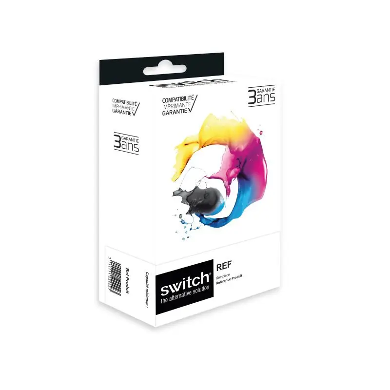 HP 912XL Cartouche Pack 4 Couleurs compatible équivalent à 3YP34AE · Switch