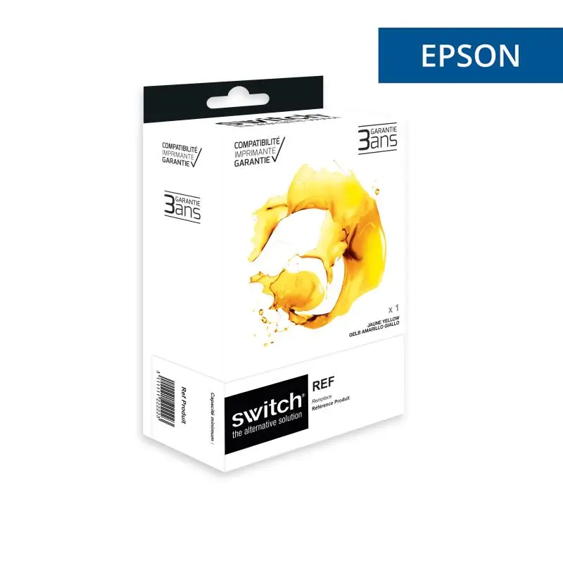 Epson T7014 Cartouche Jaune compatible équivalent à C13T70144010 · Switch