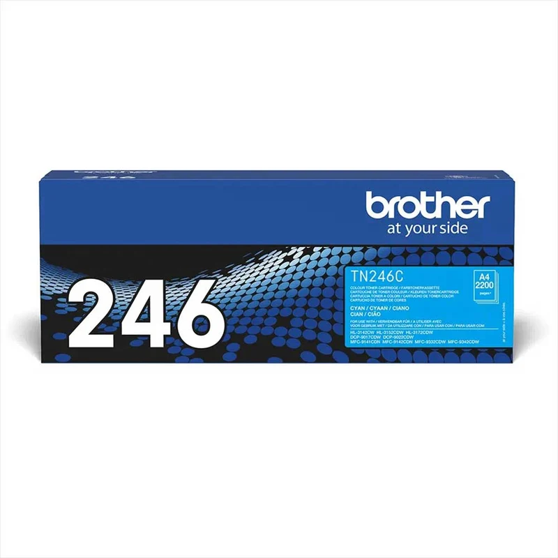 Cartouche de toner d'origine Brother TN246C Cyan - TN-246C