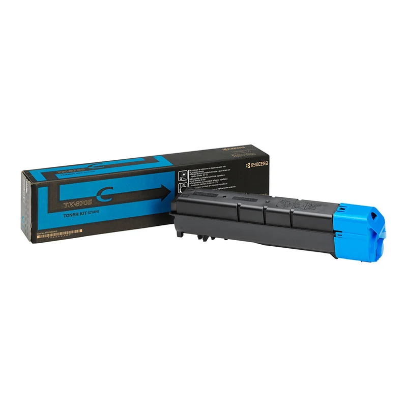 Cartouche de toner d'origine Kyocera TK-8705C Cyan - 1T02K9CNL0