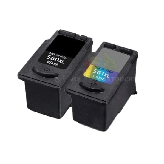 Pack 2 Canon PG-560XL + CL-561XL: PIXMA TS 5350, TS 7450